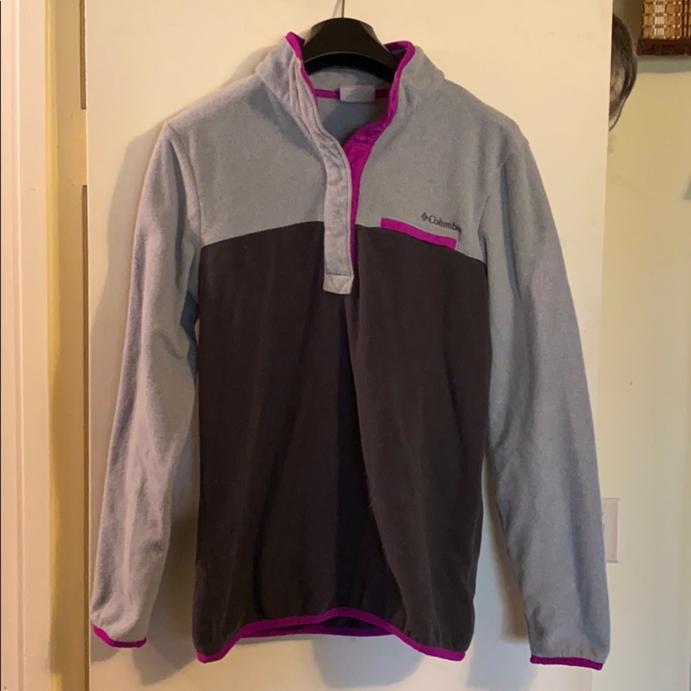 Columbia 1/4 button fleece